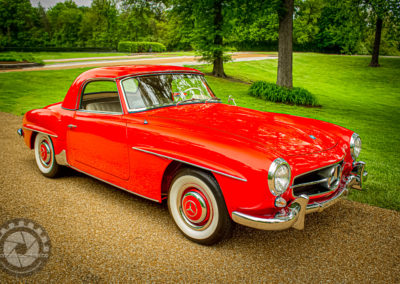 Motorsportraits Portrait photography of cars 1957 Mercedes-Benz 190 SL