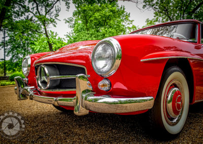 Motorsportraits Portrait photography of cars 1957 Mercedes-Benz 190 SL