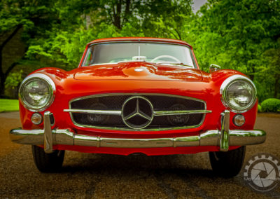 Motorsportraits Portrait photography of cars 1957 Mercedes-Benz 190 SL